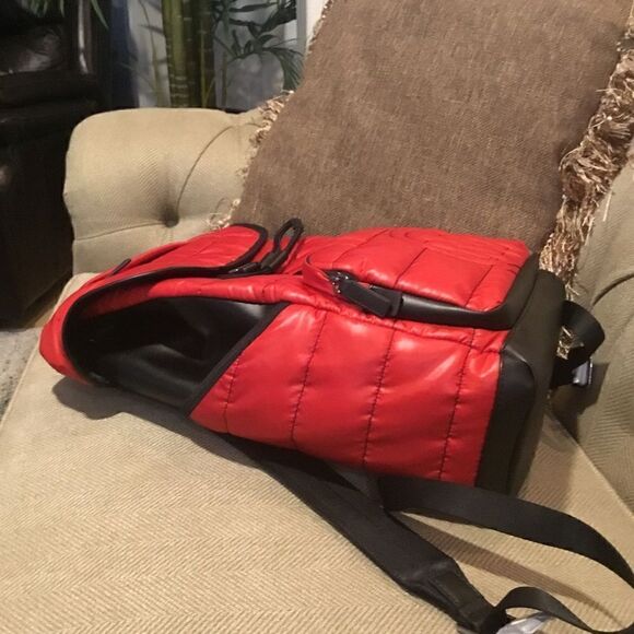 MICHAEL KORS BROOKLYN QUILTY LARGE BACKPACK LAPTOP SCHOOL WORK VACATION TRAVEL - Picture 10 of 14